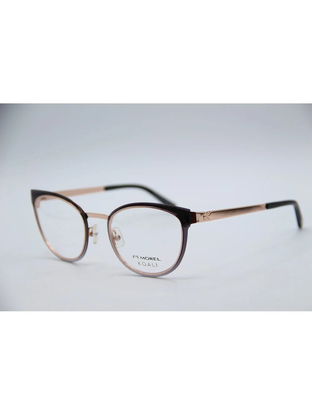 Morel 20052K Black Peach Gold Authentic Eyeglasses 51-21-140